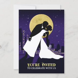 City Stars Wedding Invitation