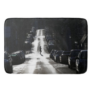 City street bath mat