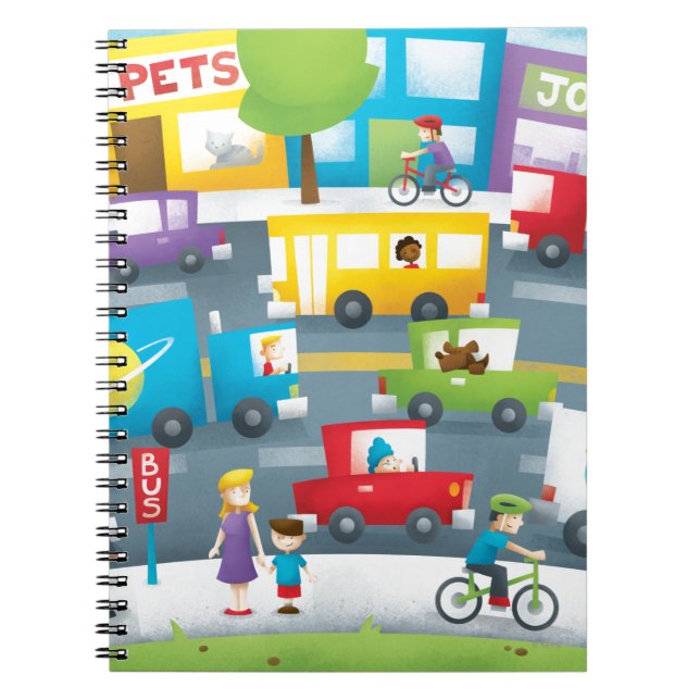 City Street Notebook (Front)