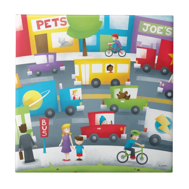 City Street Tile (Front)