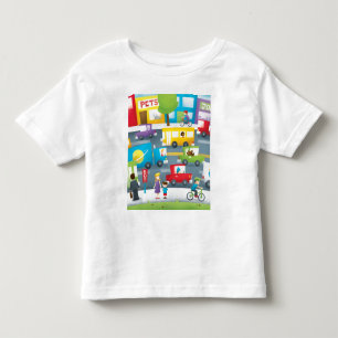 City Street Toddler T-Shirt