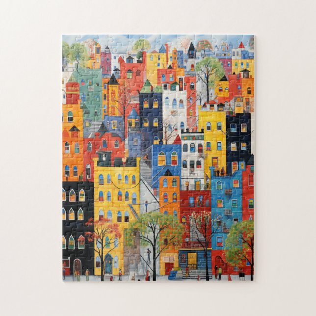 City streets jigsaw puzzle (Vertical)
