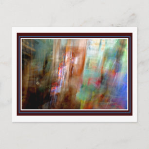 City Streets Postcard