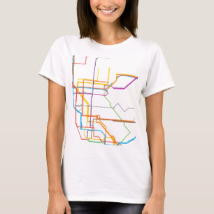 City subway map T-Shirt