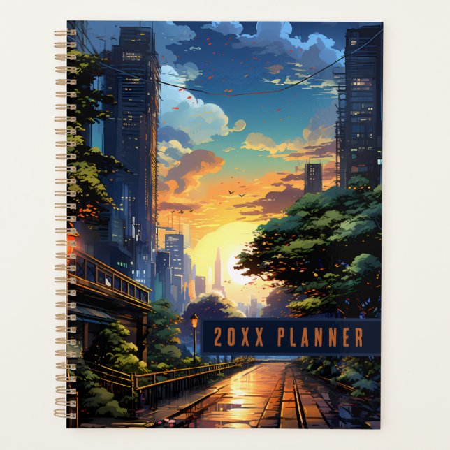 City Sunset Planner (Front)
