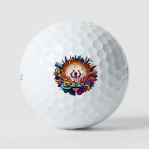 "City Symphony Design" Golf Balls