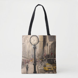 CITY TIME TOTE BAG