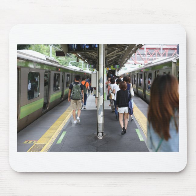 City Tokyo Street View Mouse Mat (Front)