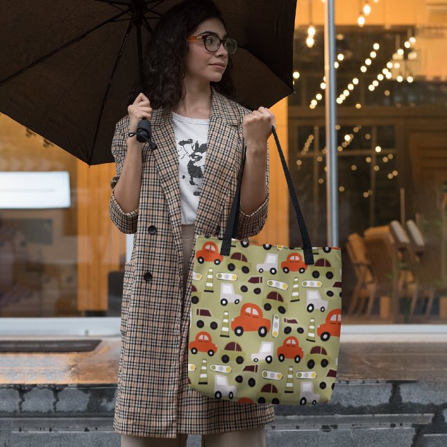 City toy cars tote bag (Creator Uploaded)