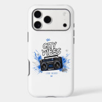City Vibes Rock the Street – Retro Boombox