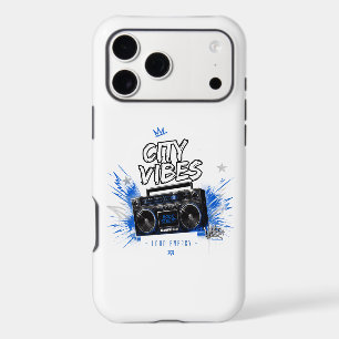 City Vibes Rock the Street – Retro Boombox