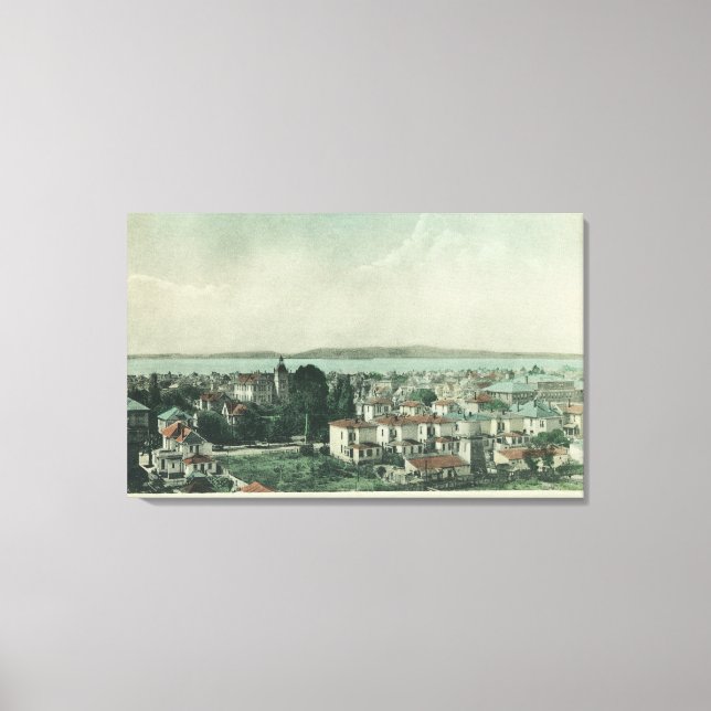 City View from City Hall TowerAlameda, CA Canvas Print (Front)
