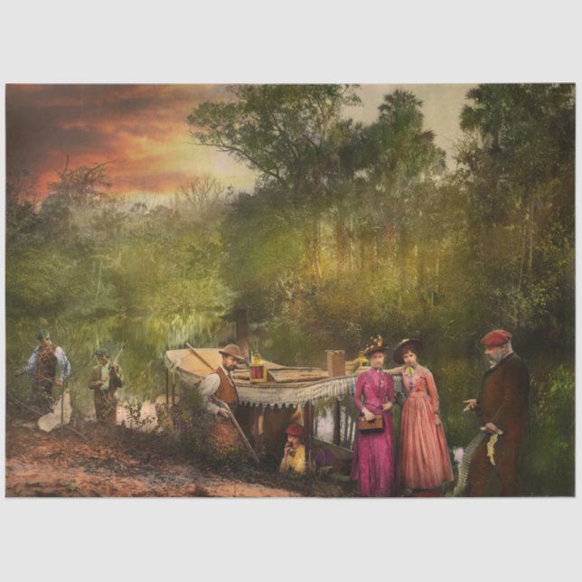 City - Volusia County FL - Far from impressed 1883 Tissue Paper (Front)