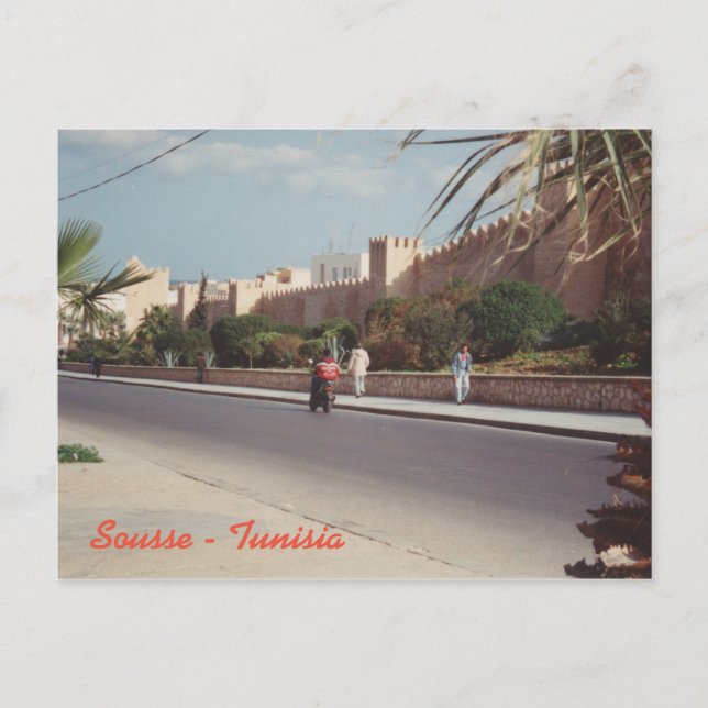 City Walls - Sousse - Tunisia Postcard (Front)