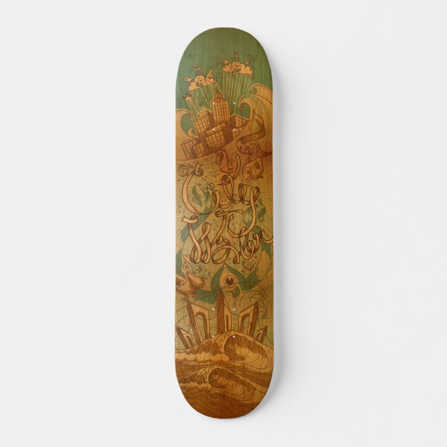City Water Skateboard (Front)