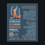 City Windows, Window Cleaner, Cleaning Service Flyer<br><div class="desc">City Windows,  Window Cleaner,  Cleaning Service Advertising Flyer by The Business Card Store.</div>