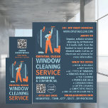 City Windows, Window Cleaner, Cleaning Service Flyer<br><div class="desc">City Windows,  Window Cleaner,  Cleaning Service Advertising Flyer by The Business Card Store.</div>