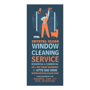 City Windows, Window Cleaning Service Price List Rack Card