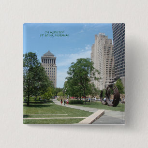 Citygarden 15 Cm Square Badge