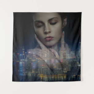 citygirl tapestry