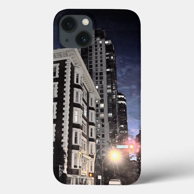 cityscape at night Case-Mate iPhone case (Back)