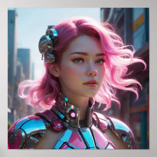 Cityscape Background Poster