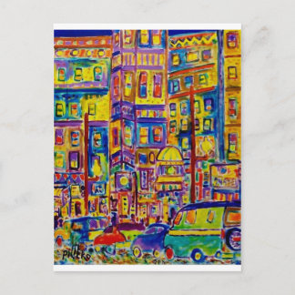 Cityscape Bronx by Piliero Postcard