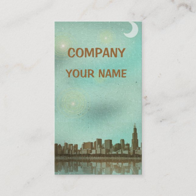 Cityscape Business Card (Front)