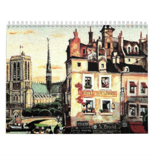 Cityscape Calendar.. Calendar