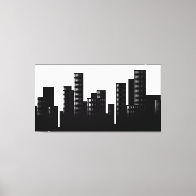 cityscape canvas print (Front)