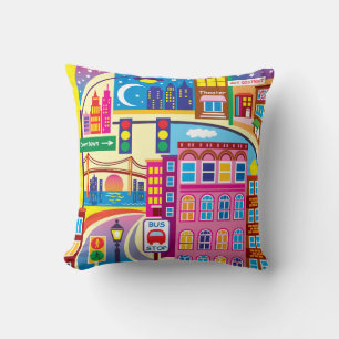 Cityscape Colours Cushion