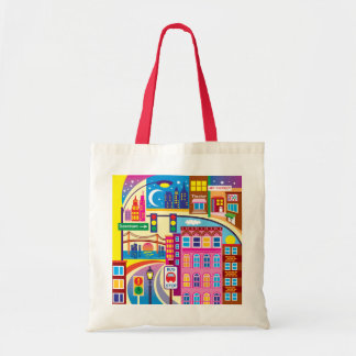 Cityscape Colours Tote Bag