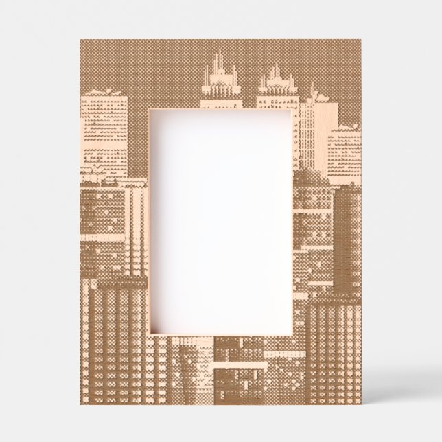 Cityscape Design Laser Etched Frames (Front)