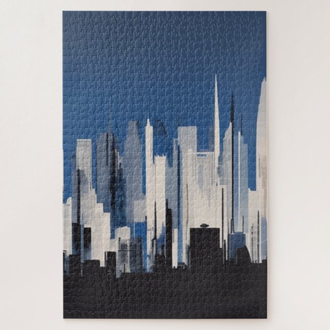 Cityscape Jigsaw Puzzle (Vertical)