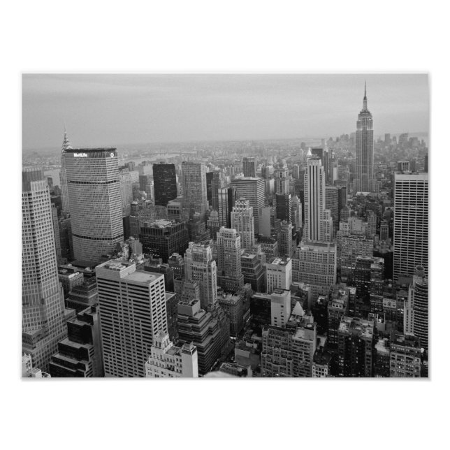 Cityscape, Manhattan Photo Print (Front)
