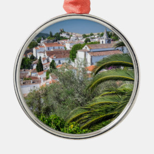 Cityscape of Aveiro, Portugal Metal Tree Decoration