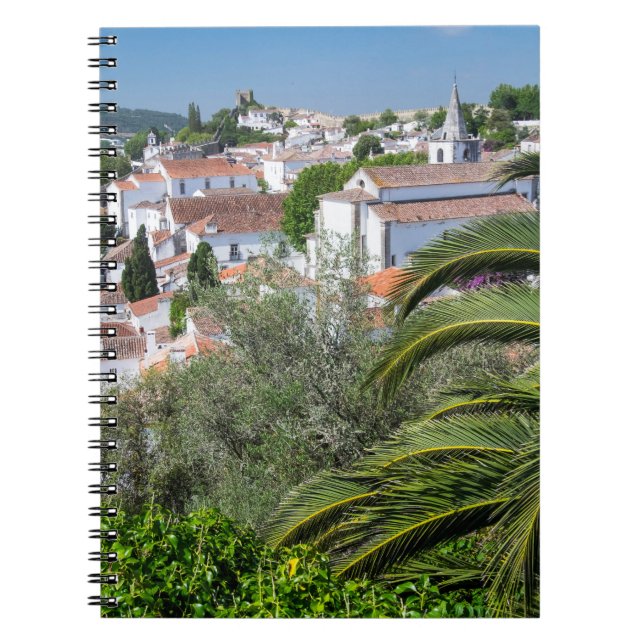 Cityscape of Aveiro, Portugal Notebook (Front)