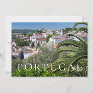 Cityscape of Aveiro, Portugal Thank You Card