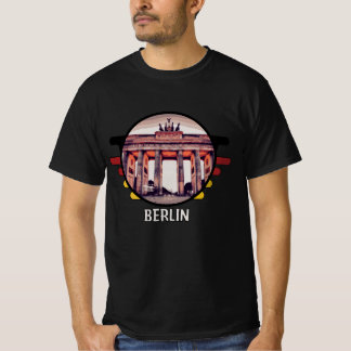Cityscape of Berlin city in Germany T-Shirt