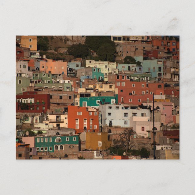 Cityscape Of Guanajuato, Mexico Postcard (Front)