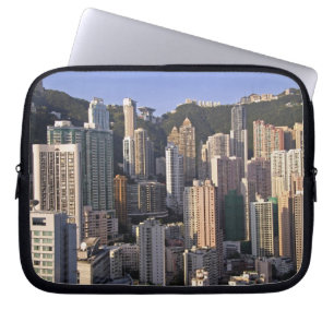Cityscape of Hong Kong, China Laptop Sleeve