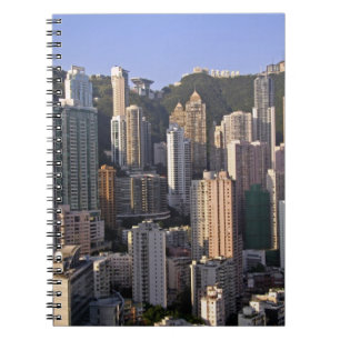 Cityscape of Hong Kong, China Notebook