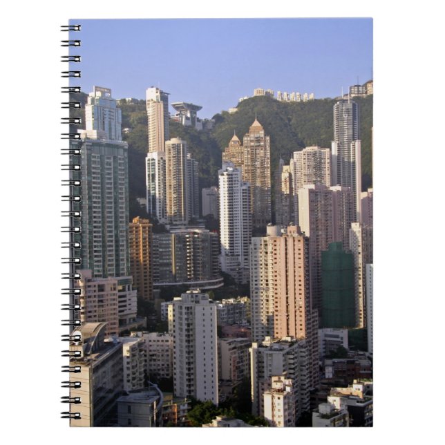 Cityscape of Hong Kong, China Notebook (Front)