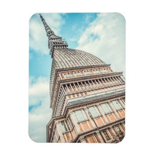 Cityscape of Mole Antonelliana, Turin, Italy Magnet