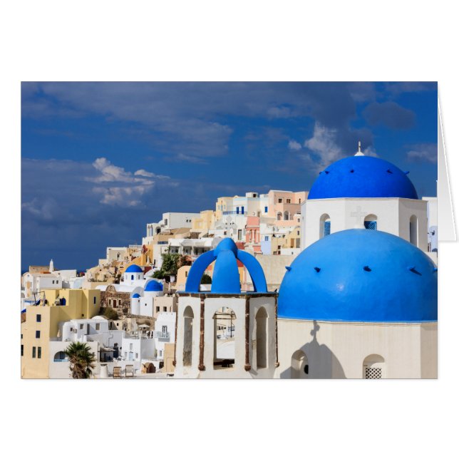 Cityscape of Santorini, Greece (Front Horizontal)