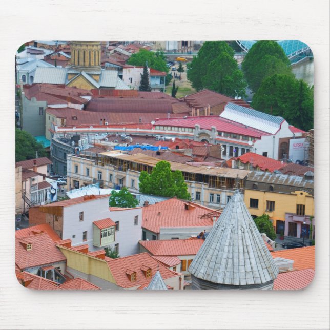 Cityscape of Tbilisi Mouse Mat (Front)