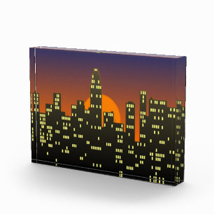 cityscape photo block
