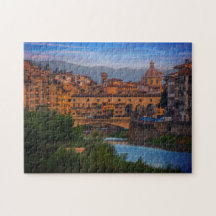 Cityscape Ponte Vecchio, Florence, Tuscany, Italy