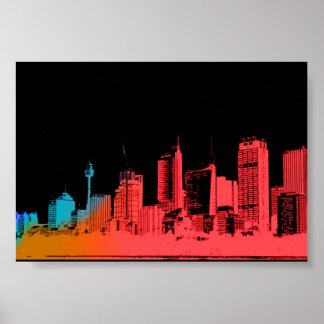 cityscape poster