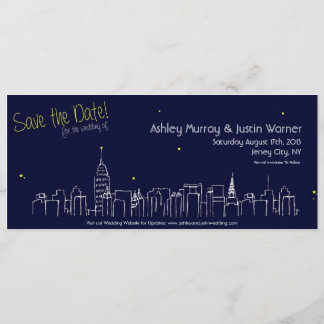 Cityscape Save the Dates - Customisable! Date